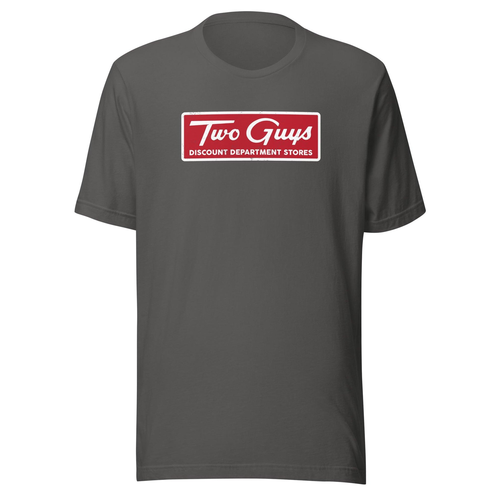 New Jersey Shirt Shop Vintage Retro Two Guys Discount Department Stores Unisex t-shirt