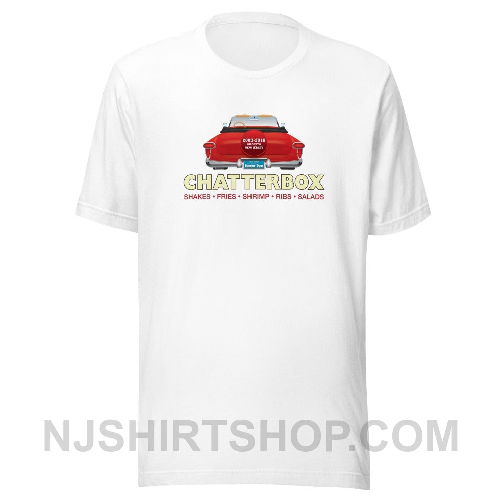 New Jersey Shirt Shop Vintage Retro The Chatterbox Drive-In Unisex t-shirt