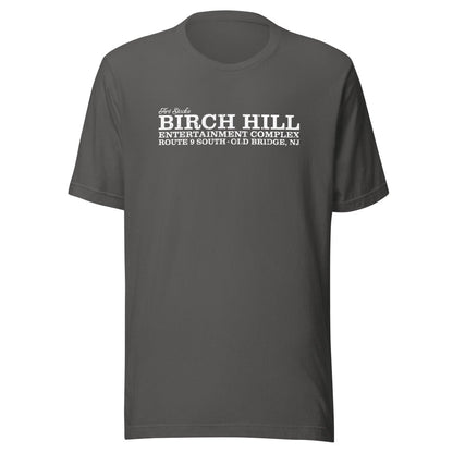 New Jersey Shirt Shop Vintage Retro Art Stock's Birch Hill Entertainment Unisex t-shirt