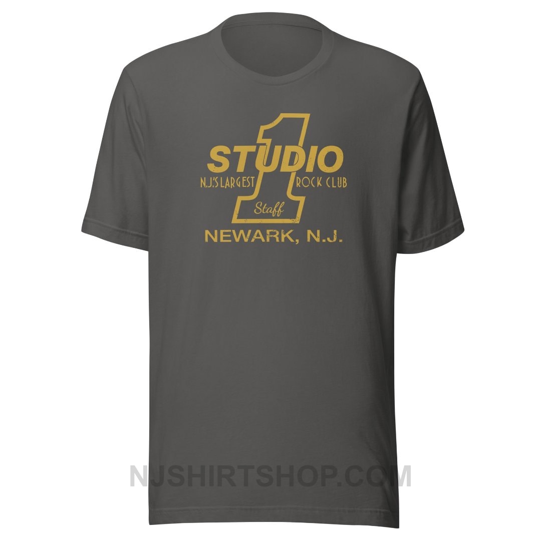 New Jersey Shirt Shop Vintage Retro Studio 1 Newark NJ t-shirt