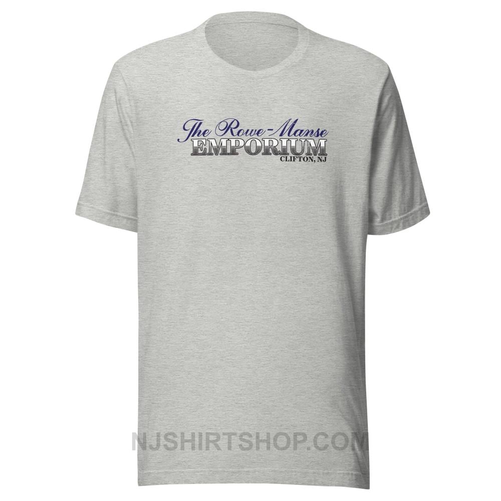 New Jersey Shirt Shop Vintage Retro Rowe Manse Emporium Clifton NJ Unisex t-shirt