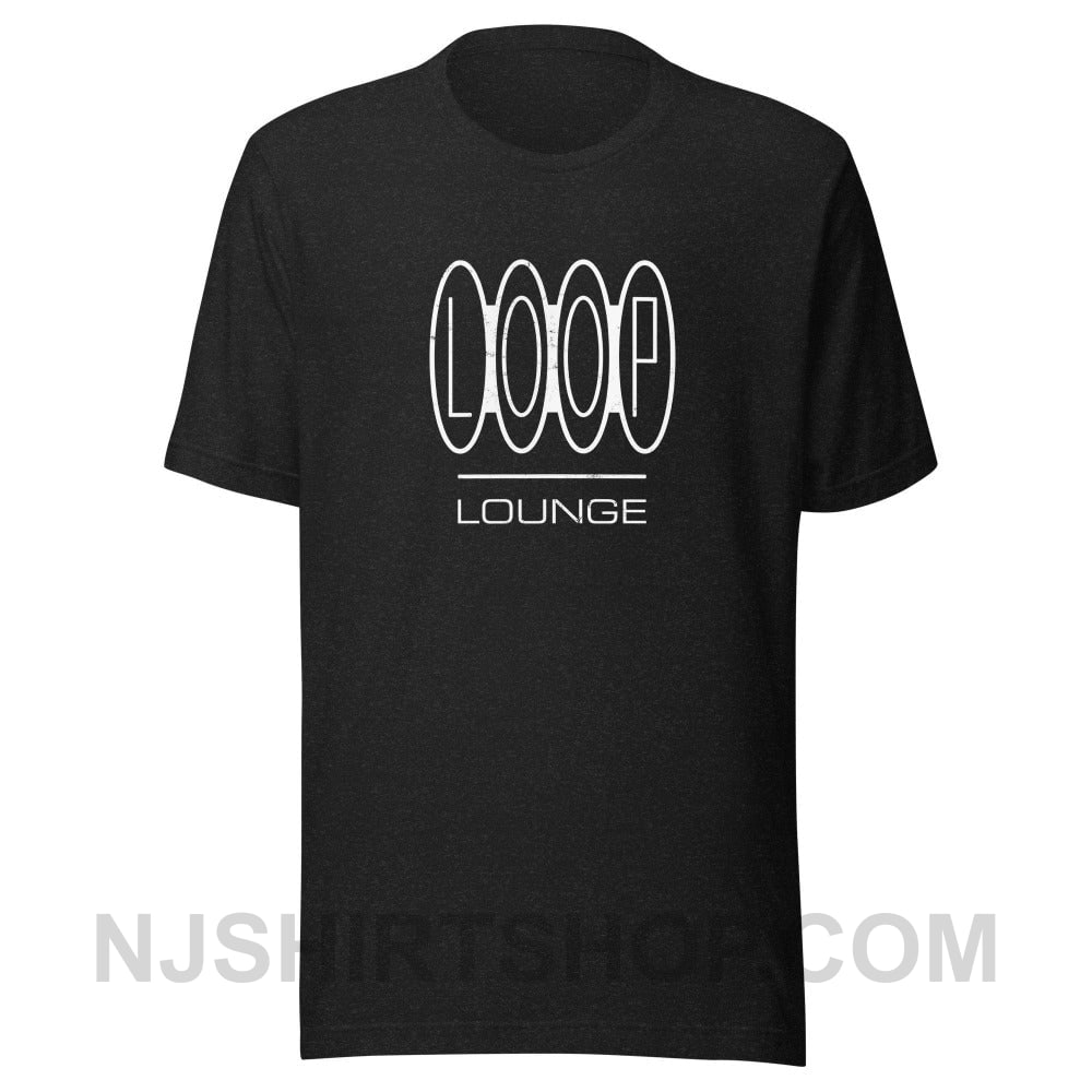 Loop Lounge Unisex t-shirt Black Heather