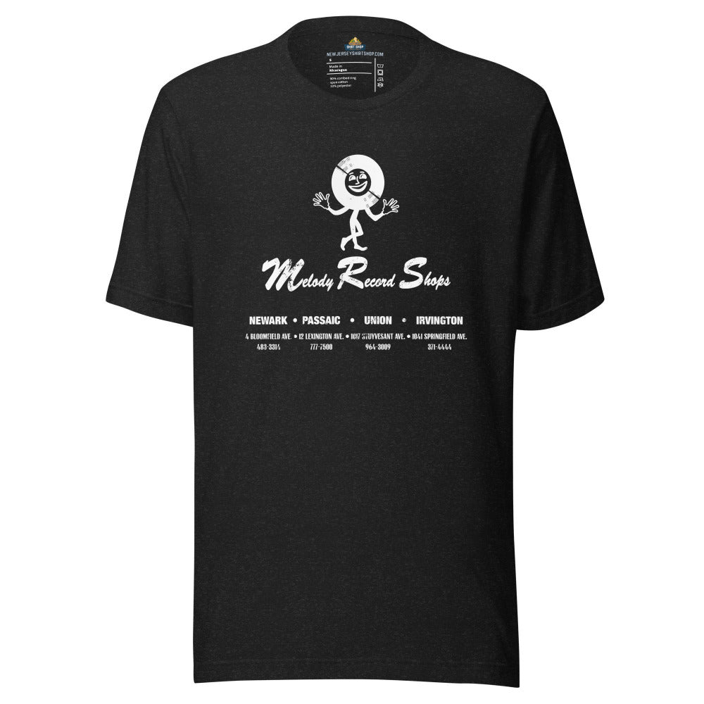 Melody Record Shops NJ Retro T-Shirt – Vintage Retro New Jersey