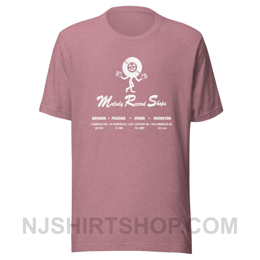 Melody Record Shops NJ Retro Unisex t-shirt