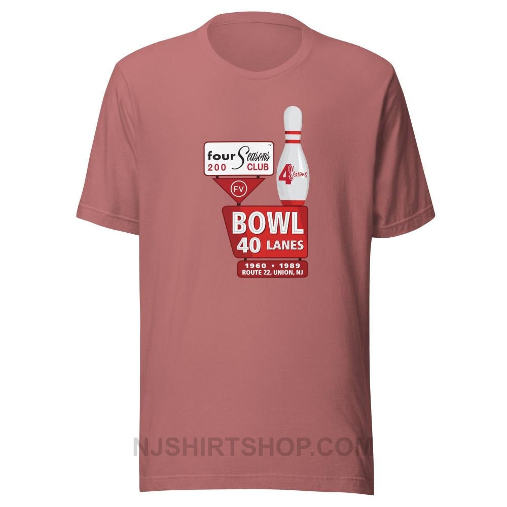 4 Seasons Bowl Union NJ Retro Tshirt