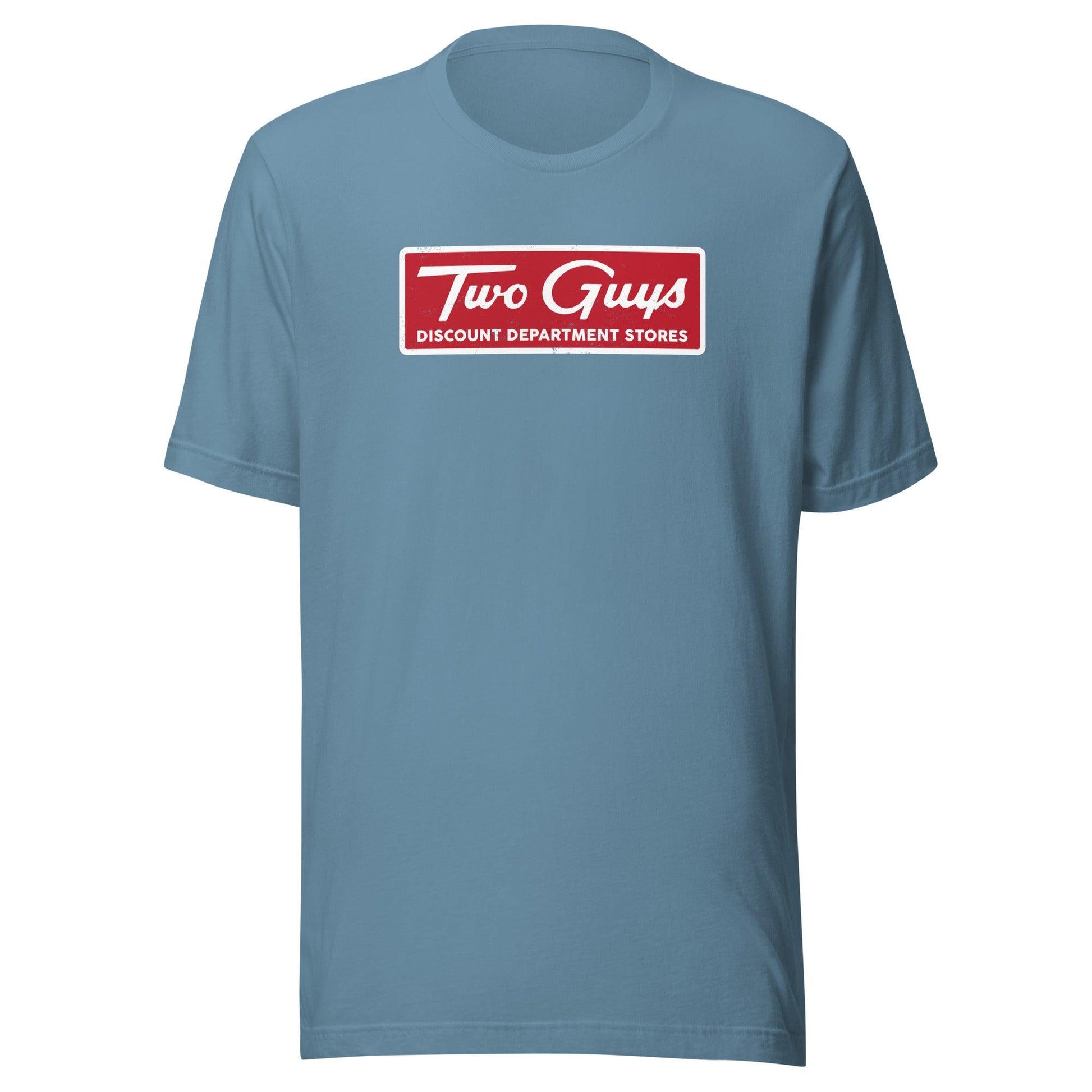 New Jersey Shirt Shop Vintage Retro Two Guys Discount Department Stores Unisex t-shirt