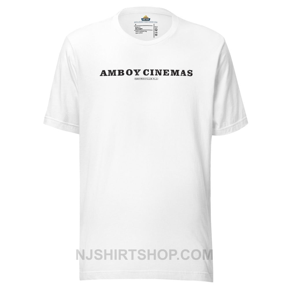 Amboy Cinemas Sayreville NJ Retro T-shirt