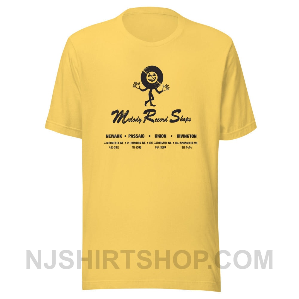 Melody Record Shops NJ Retro Unisex t-shirt